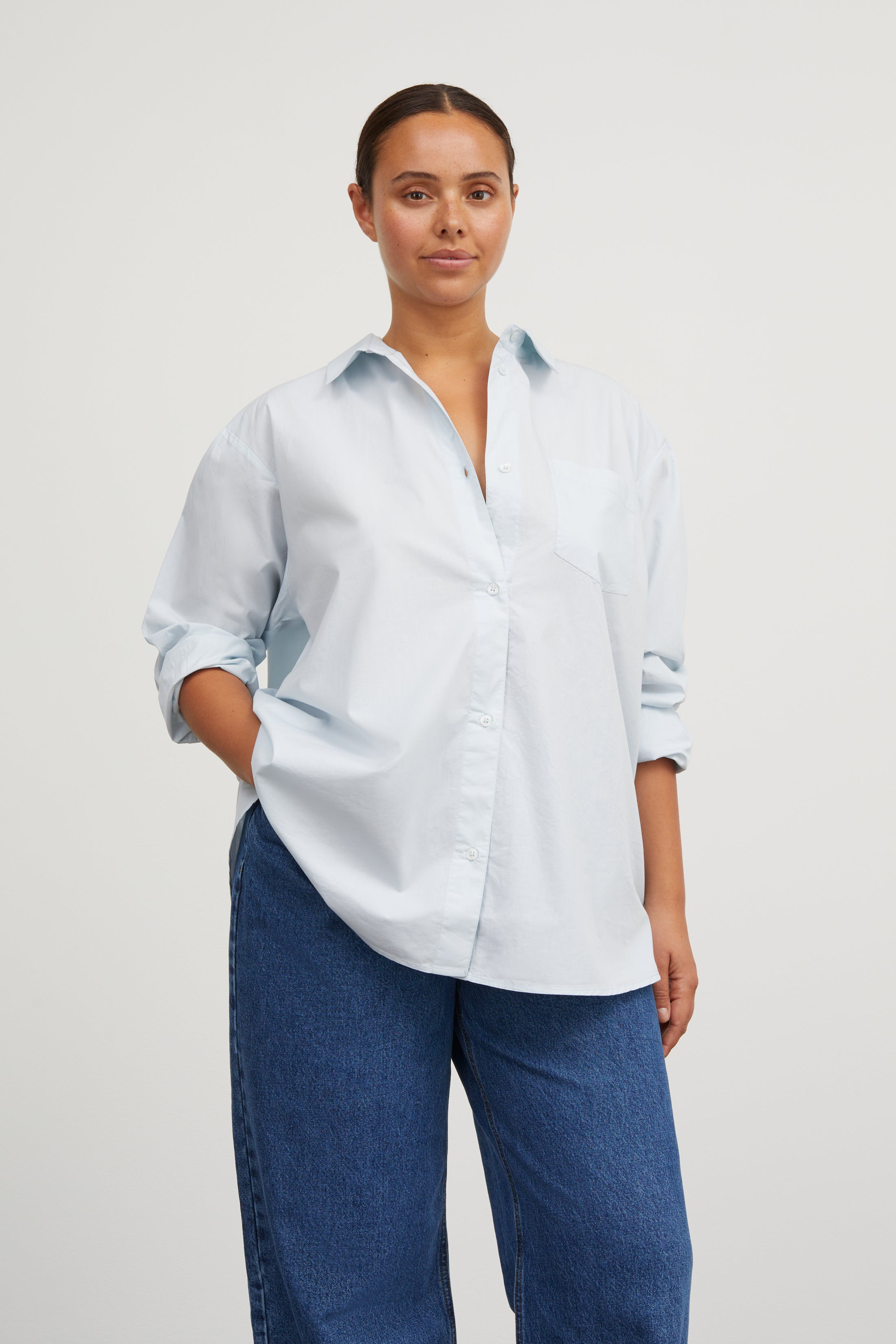 Skall Studio Edgar Shirt Shirt Light Blue